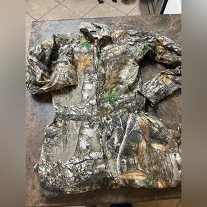 Girls small Camo coveralls